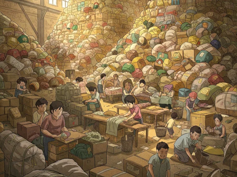 Stockpiling at the factory